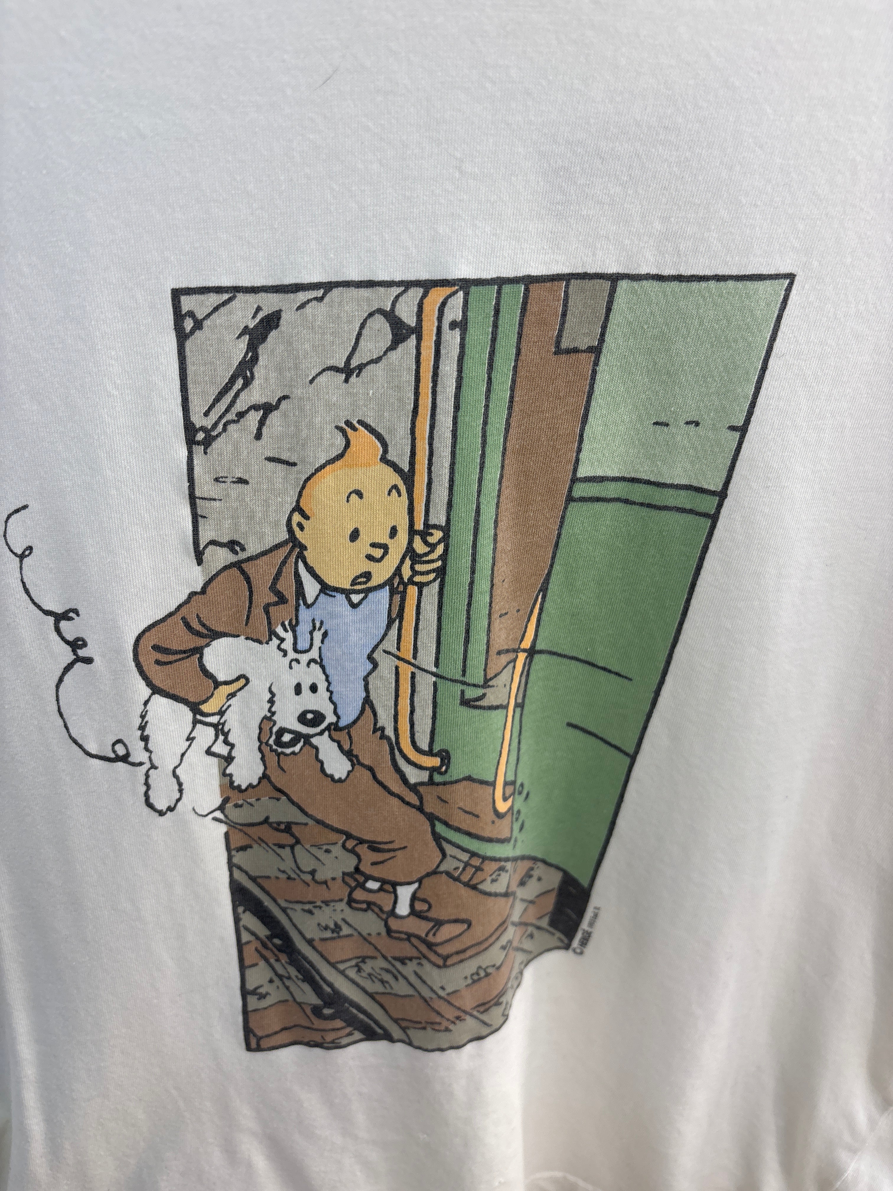 1993 TinTin tee m