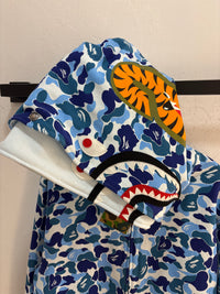 New BAPE double hood All-over print hoodie - XXL