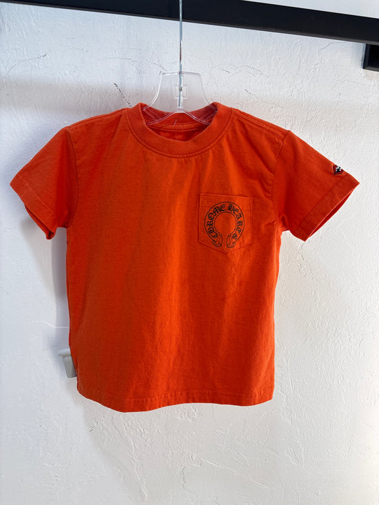 Lil Chrome Hearts X Matty Boy Orange Tshirt - Size 4T