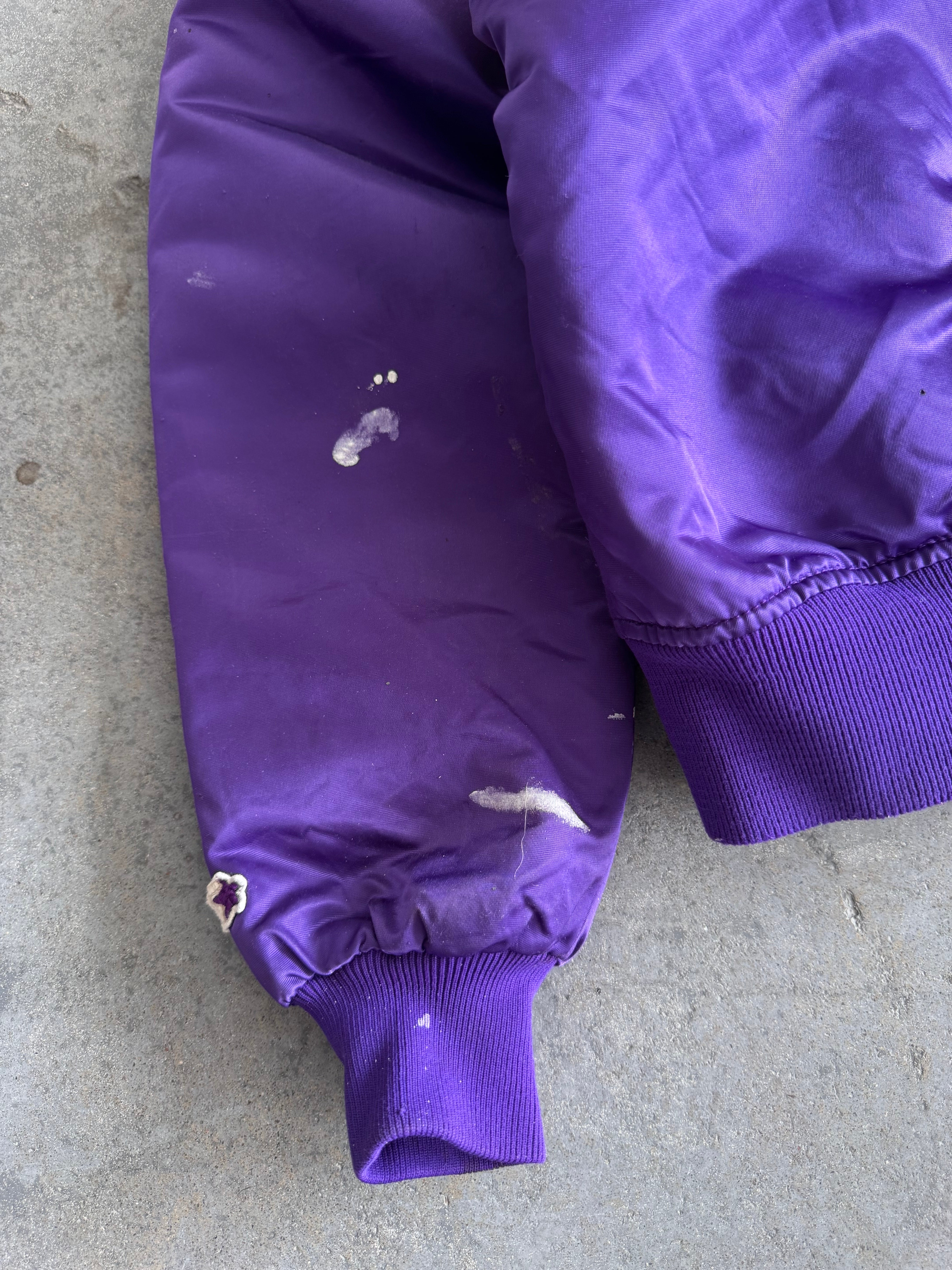90' Starter Lakers Bomber Jacket - Sz L