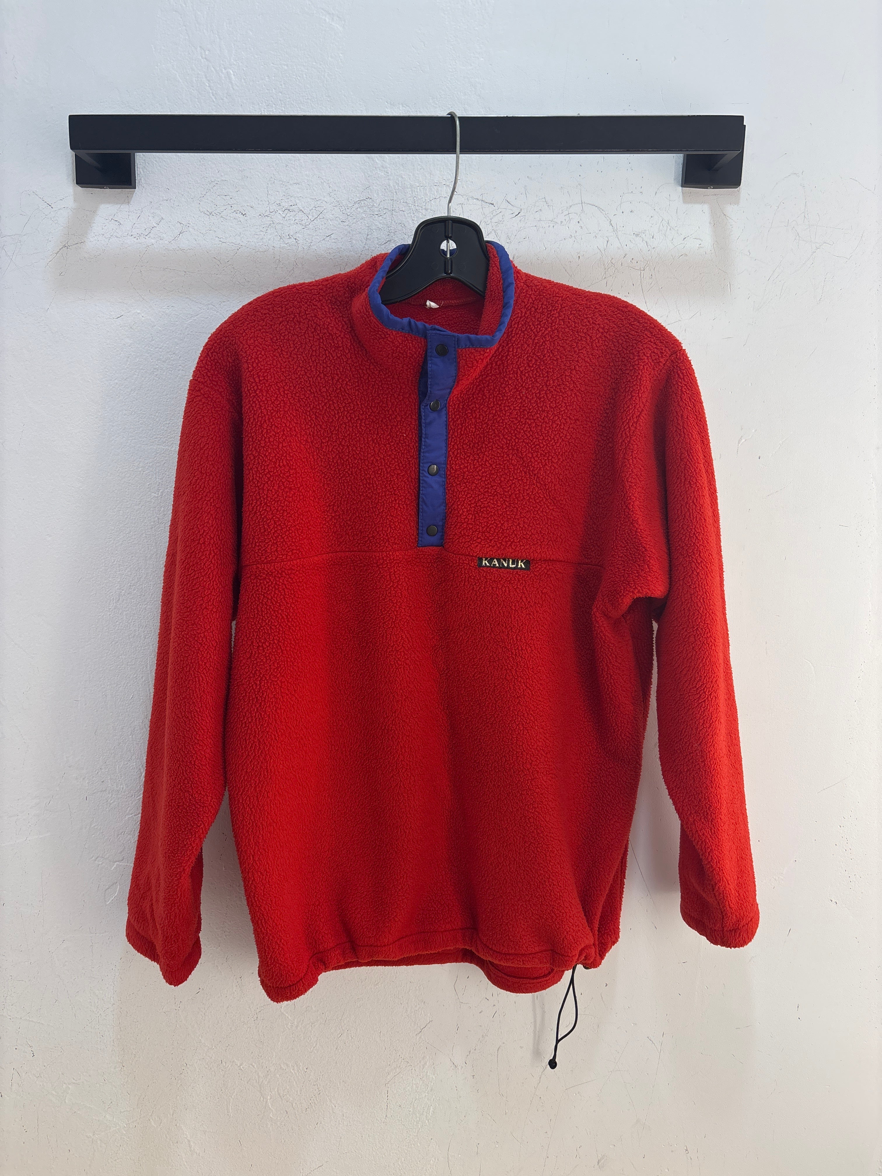 90s Kanuk Red Snap T Fleece