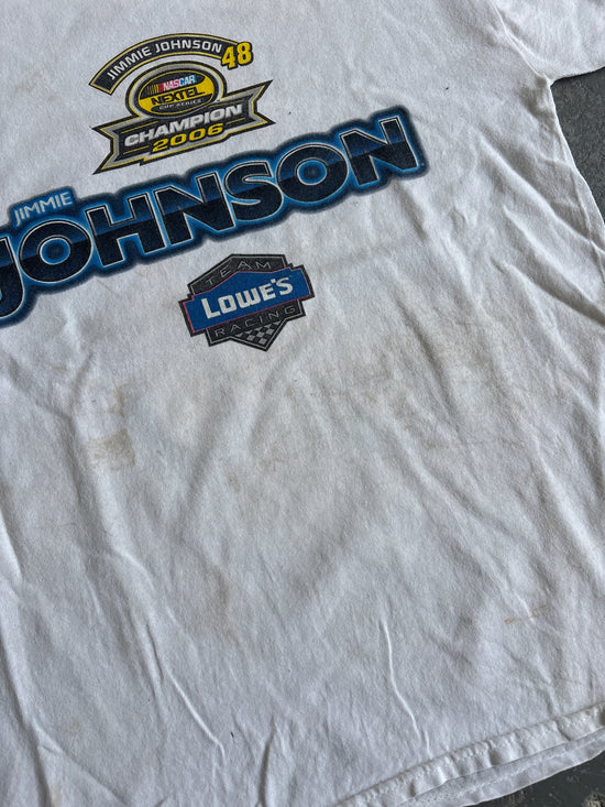 06' Nascar Jimmie Johnson tee - Sz M