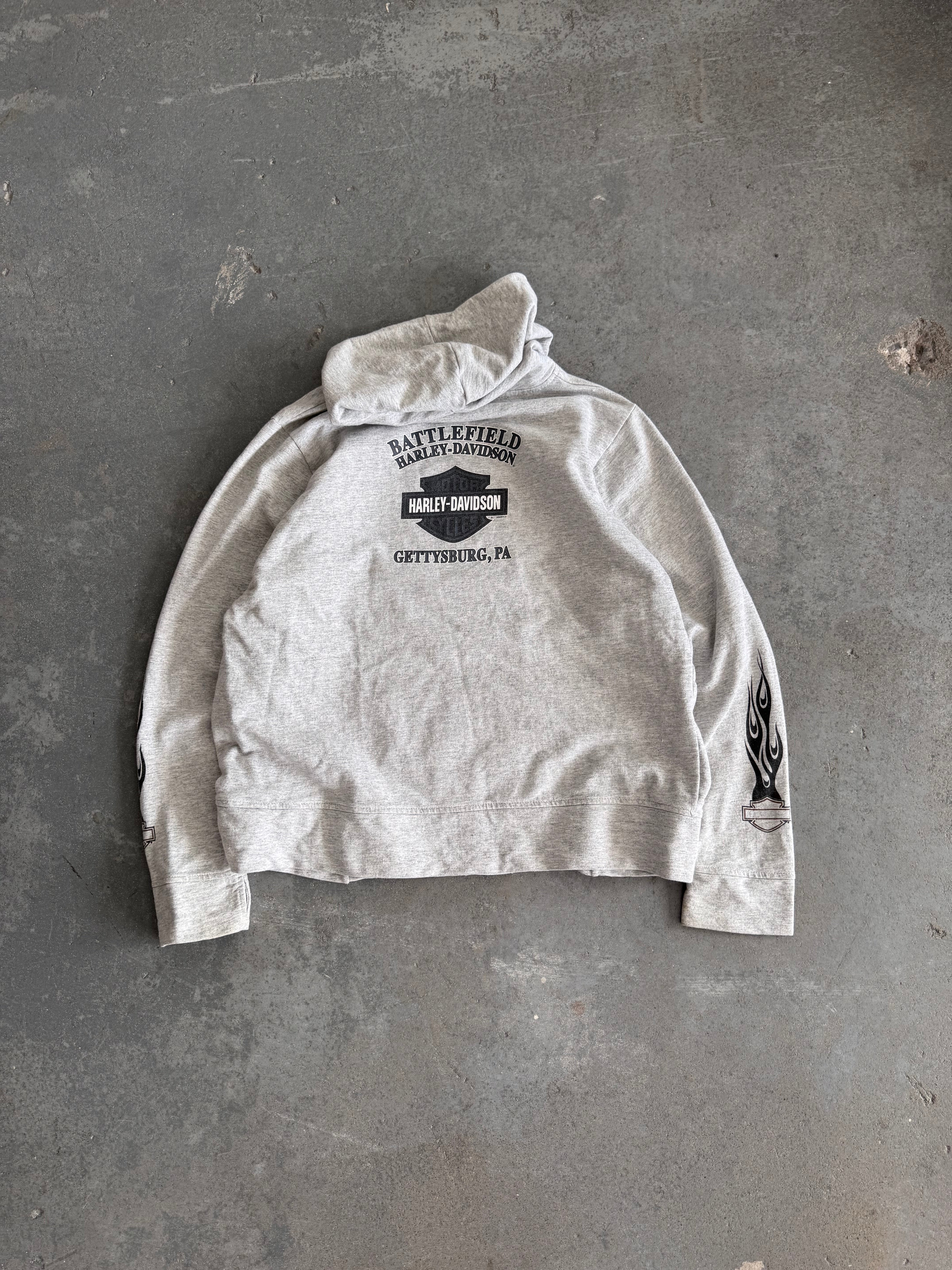 Harley-Davidson Legendary Gettyburg hoodie - Sz XL(W)
