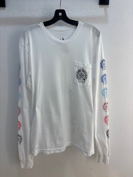 Chrome Hearts Multicolors Horseshoe Longsleeve - Size L
