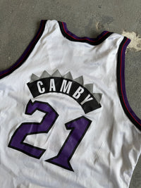 90' Champoin  Raptors Camby #21 Jersey - Sz 48(XL)