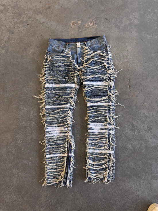 Alyx Blackmeans Frayed denim - Sz 34