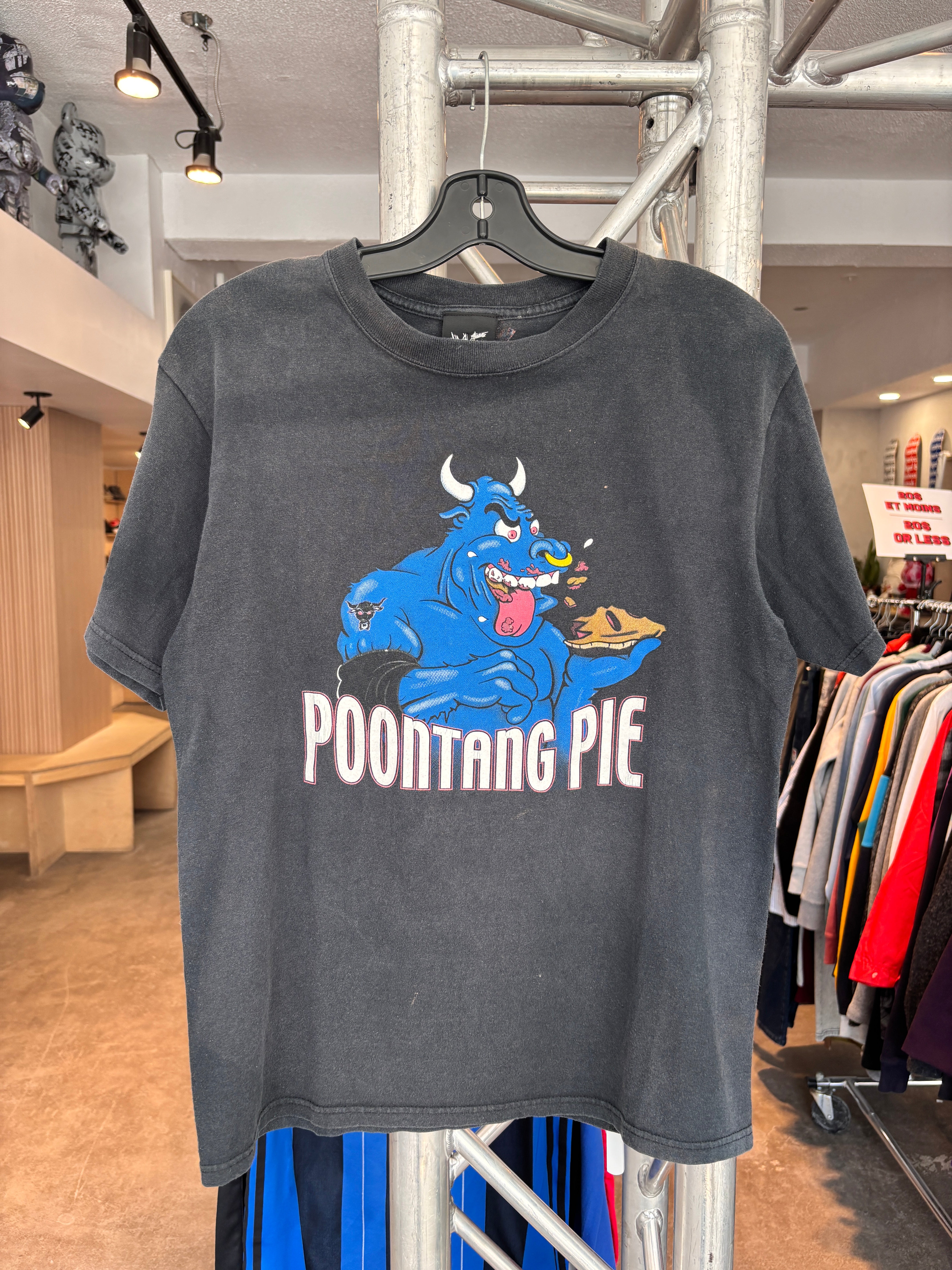 Y2k The Rock POOTANG pie tee - Size M