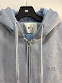Arte Baby Blue Hooded Jacket - Size M