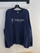 Sporty & Rich Navy Crew - Size XL