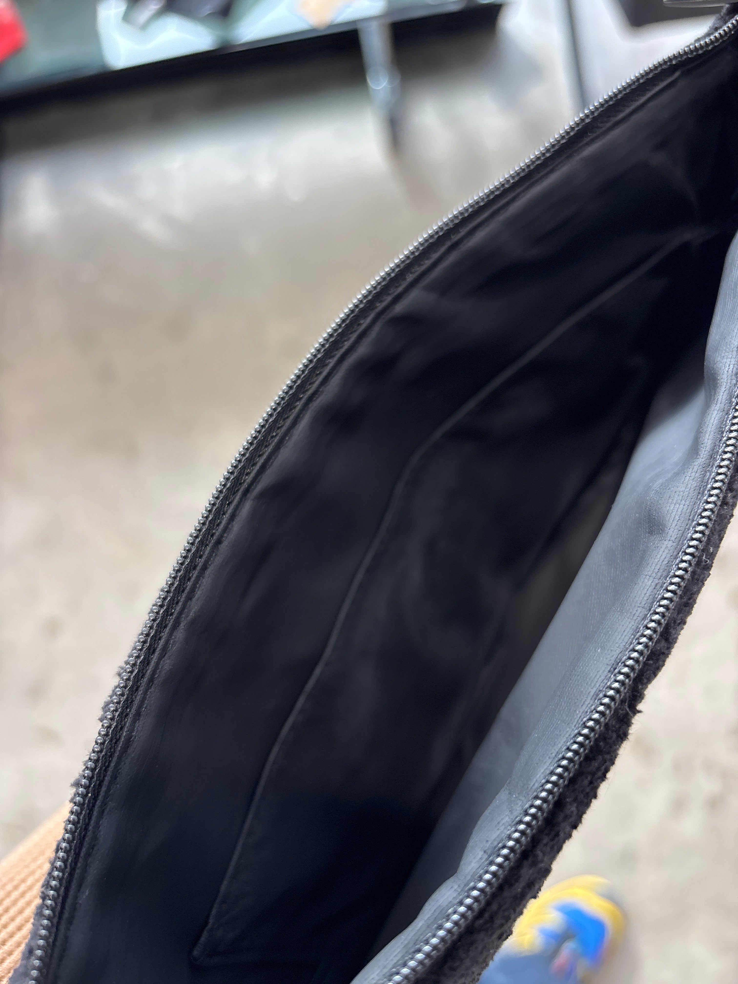 Y2k Chanel Velour Sidebag