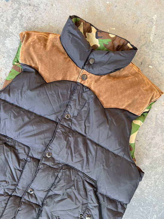 Ralph Lauren Denim & Supply Reversible puffer Vest- Size L