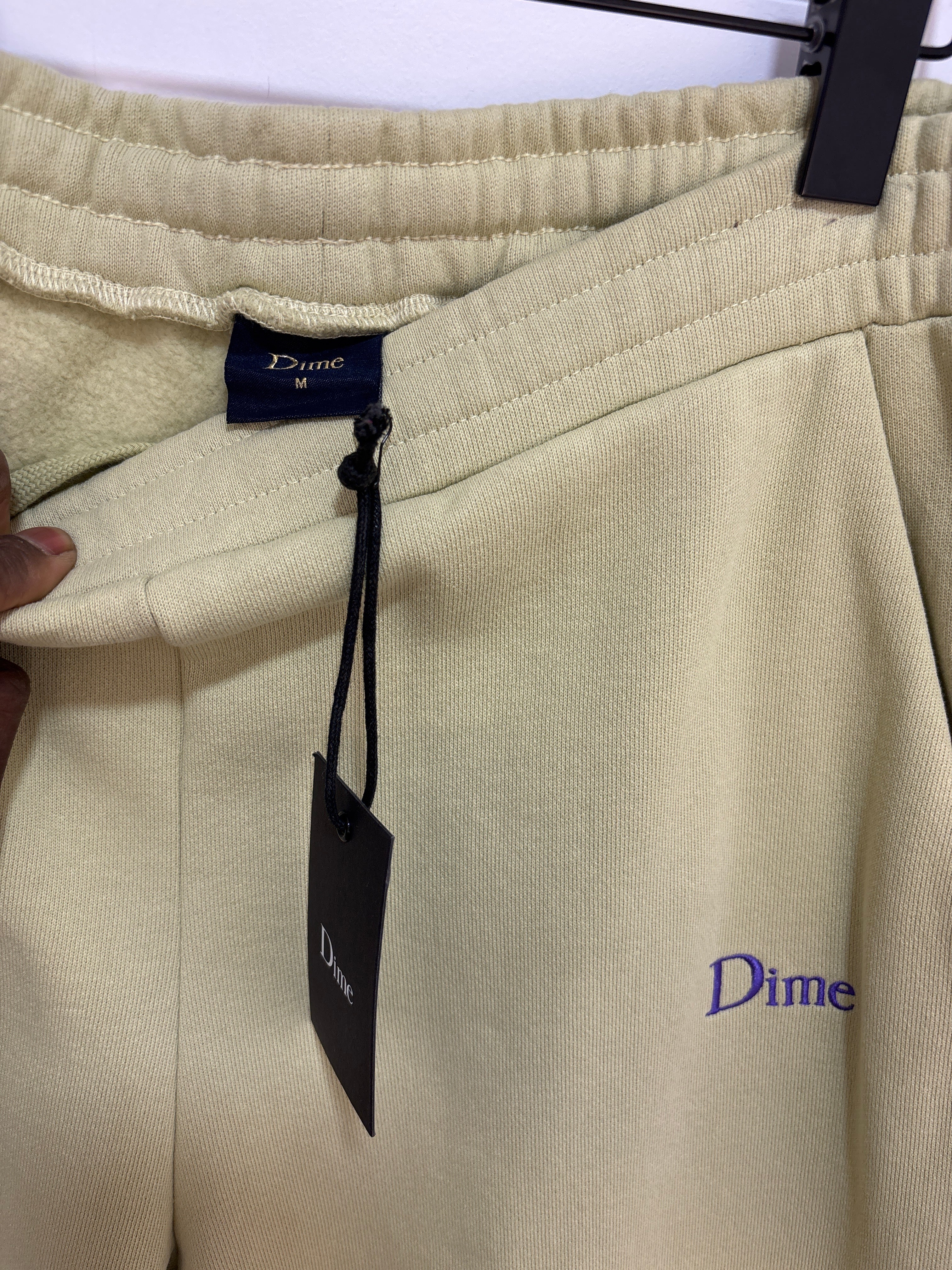 Dime Logo Greenish Sweatpants- size M