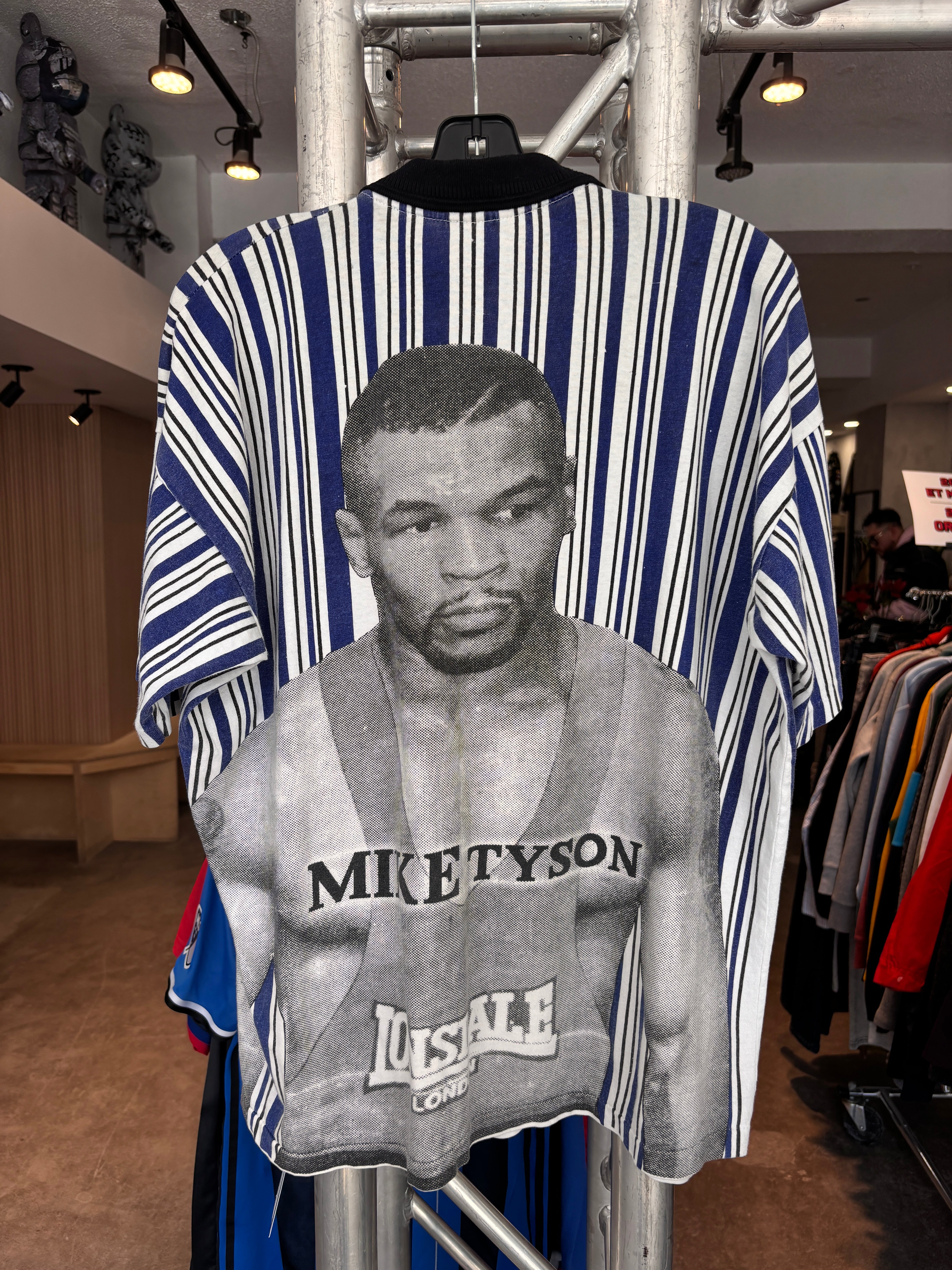 90s Mike Tyson Polo Fit Boxy L