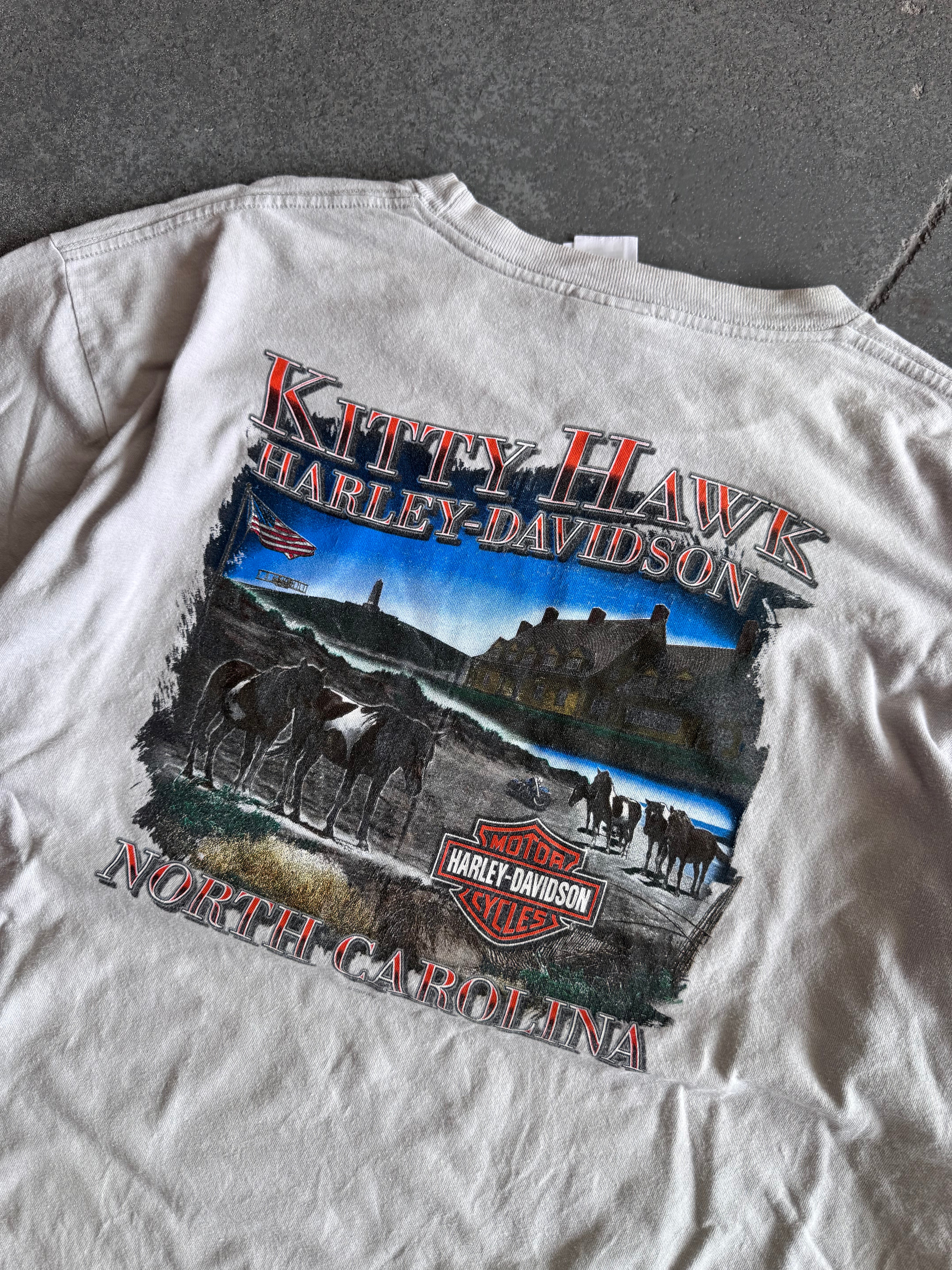 06' Harley-Davidson Kitty Hawk tee - Sz XXL
