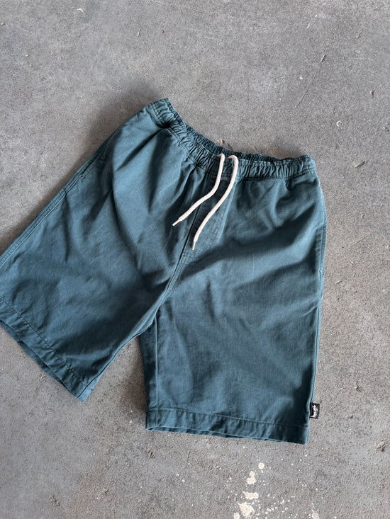 Stussy Basics Teal green short - Sz M