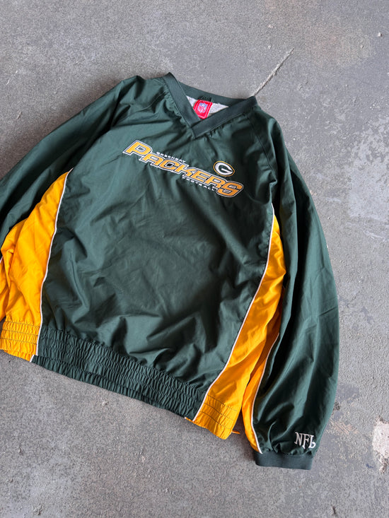 Y2K Packers Windbreaker - Sz S