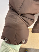 Doudoune marron années 80 - Taille L