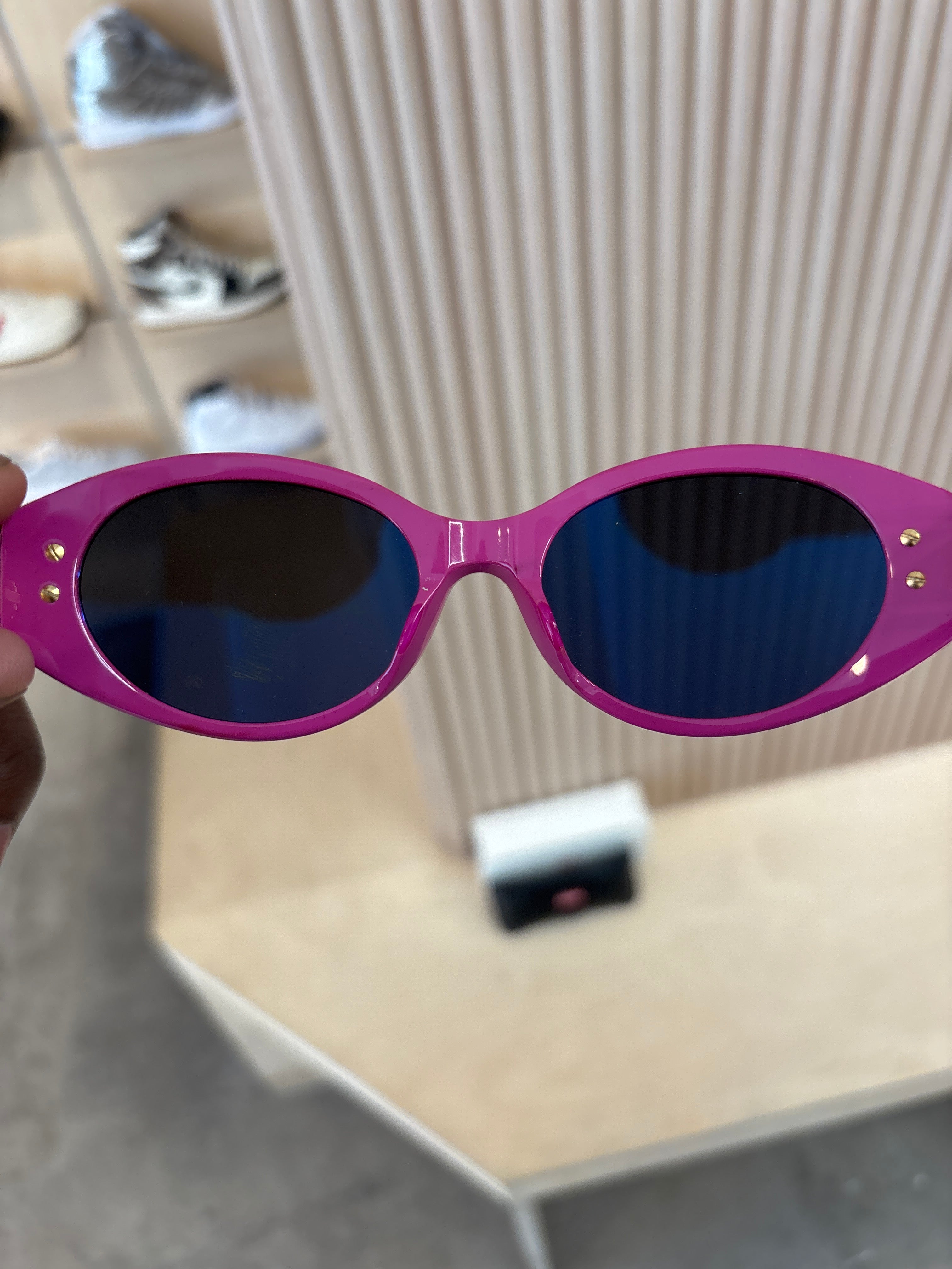 New Supreme Plaza Pink Sunglasses