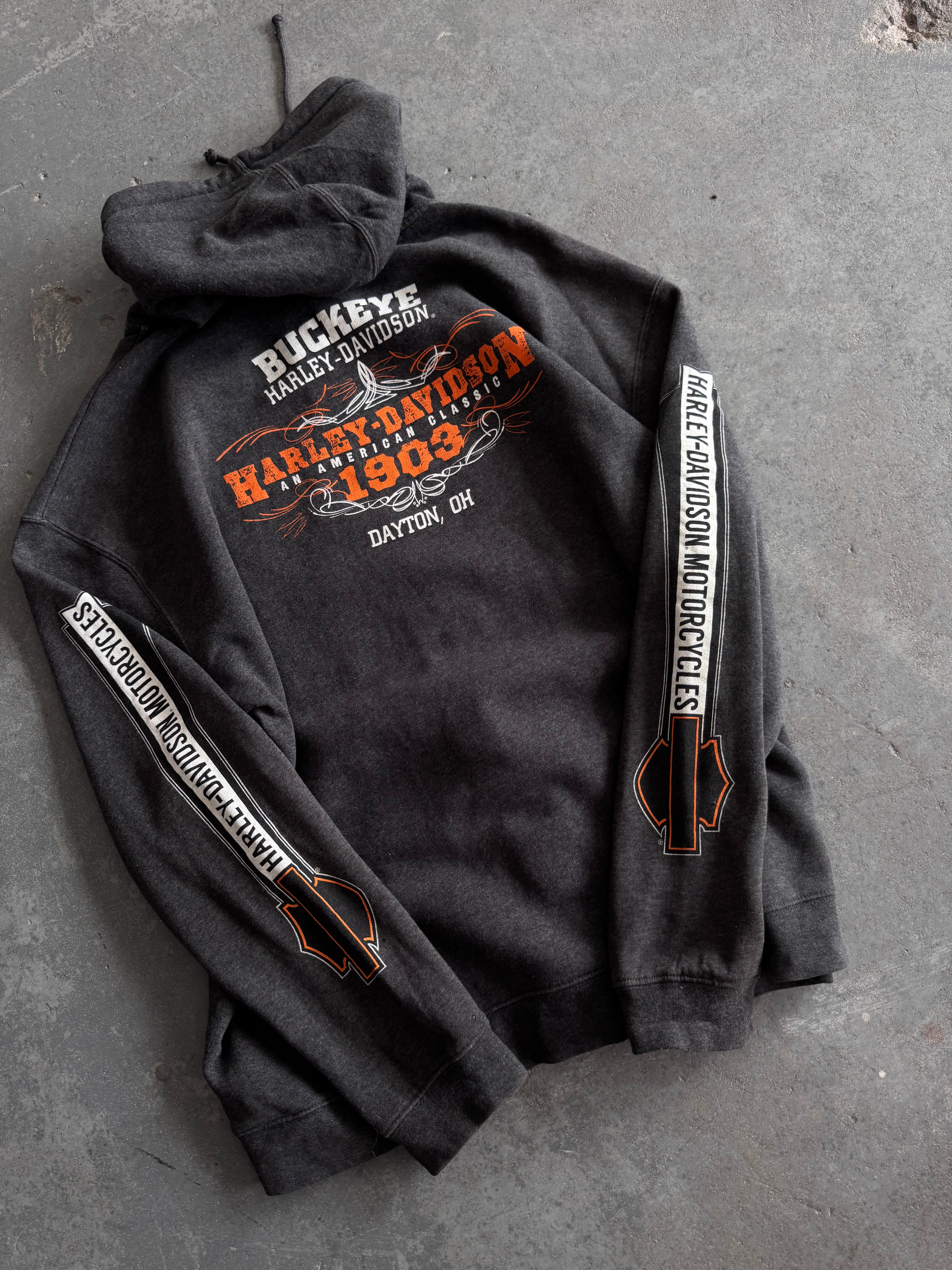 Harley-Davidson Panhead Zip-up - Sz XL