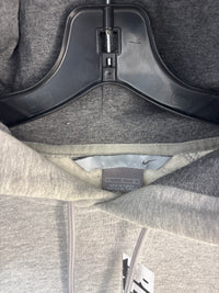 Y2k Nike Swoosh Grey Hoodie - Size L (Light Marks)