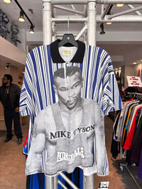 90s Mike Tyson Polo Fit Boxy L