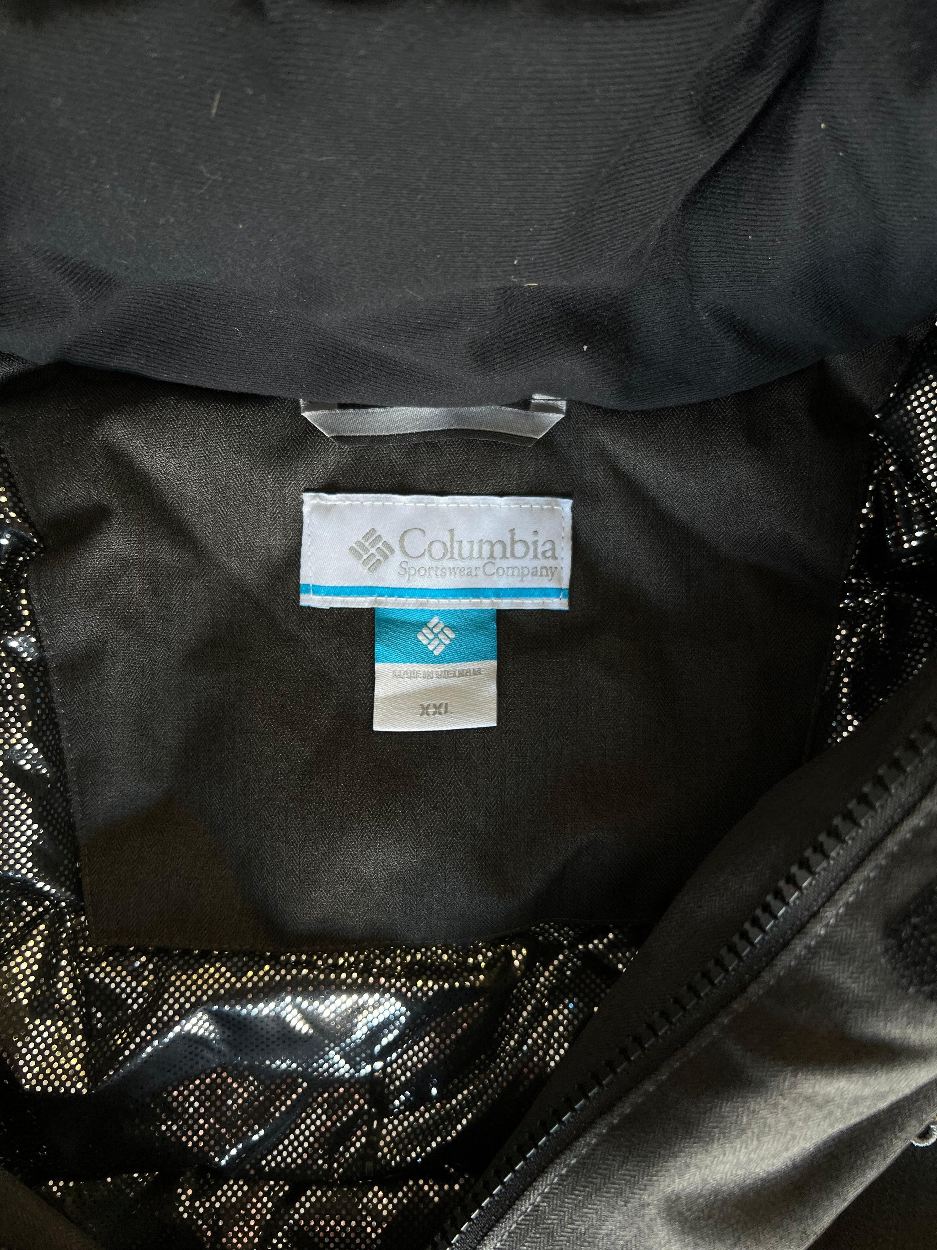 NEW Columbia Grey Long fur hood jacket - Size XXL(W)