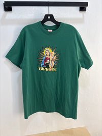Supreme Virgin Mary Green Tshirt - Size L