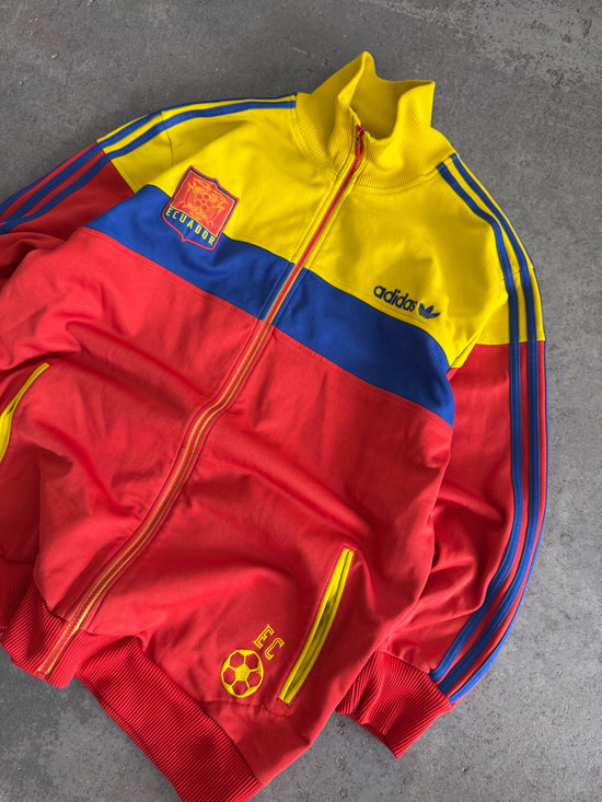 90' Adidas Ecuador long track jacket - Sz XXL(W)