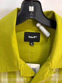 NEW HUF Green Check shirt - Size M