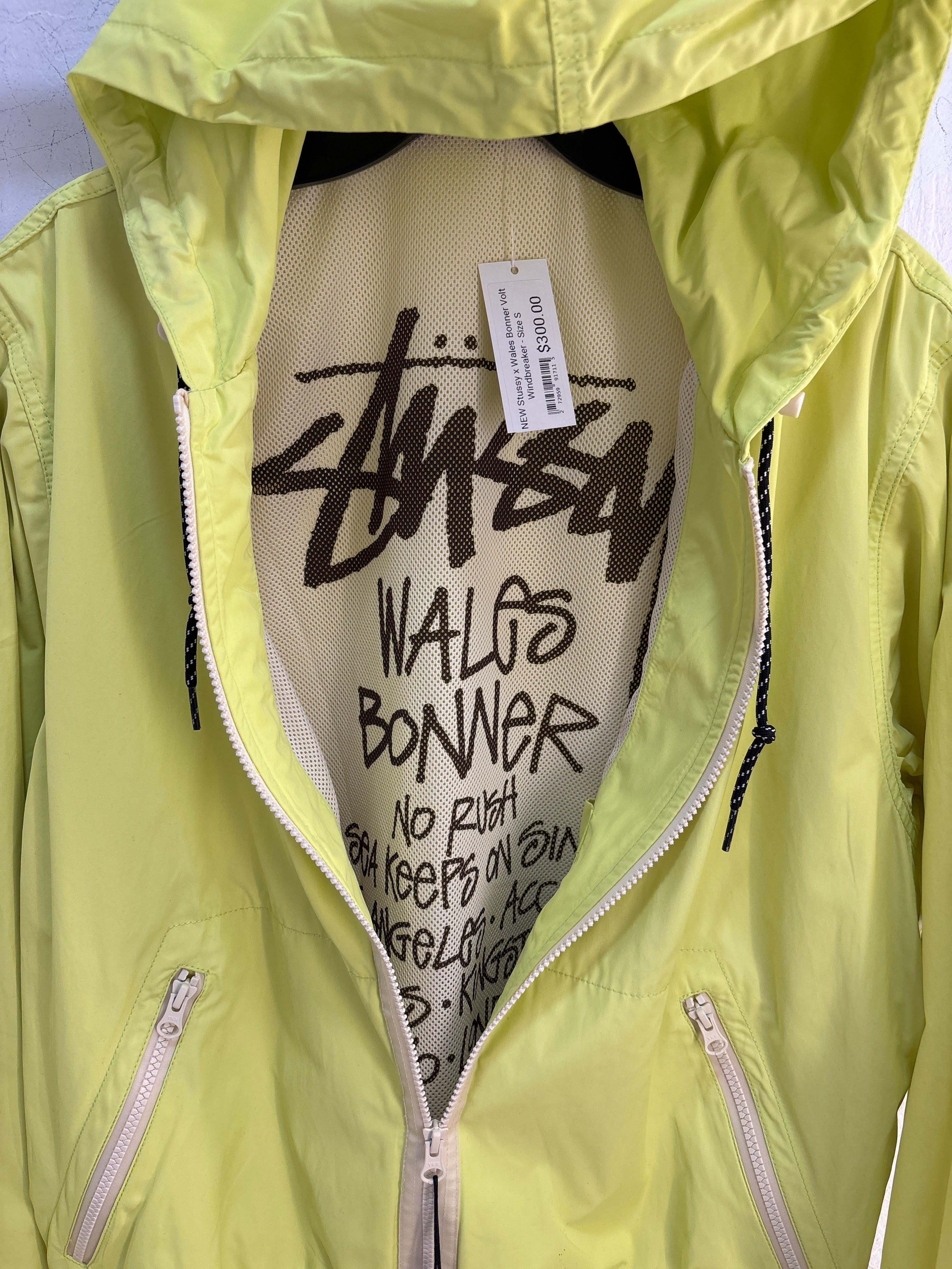 NEW Stussy X Wales Bonner Volt  Windbreaker - Size S