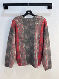 NEW Stussy Wool/Alpaca V-Neck Sweater - S