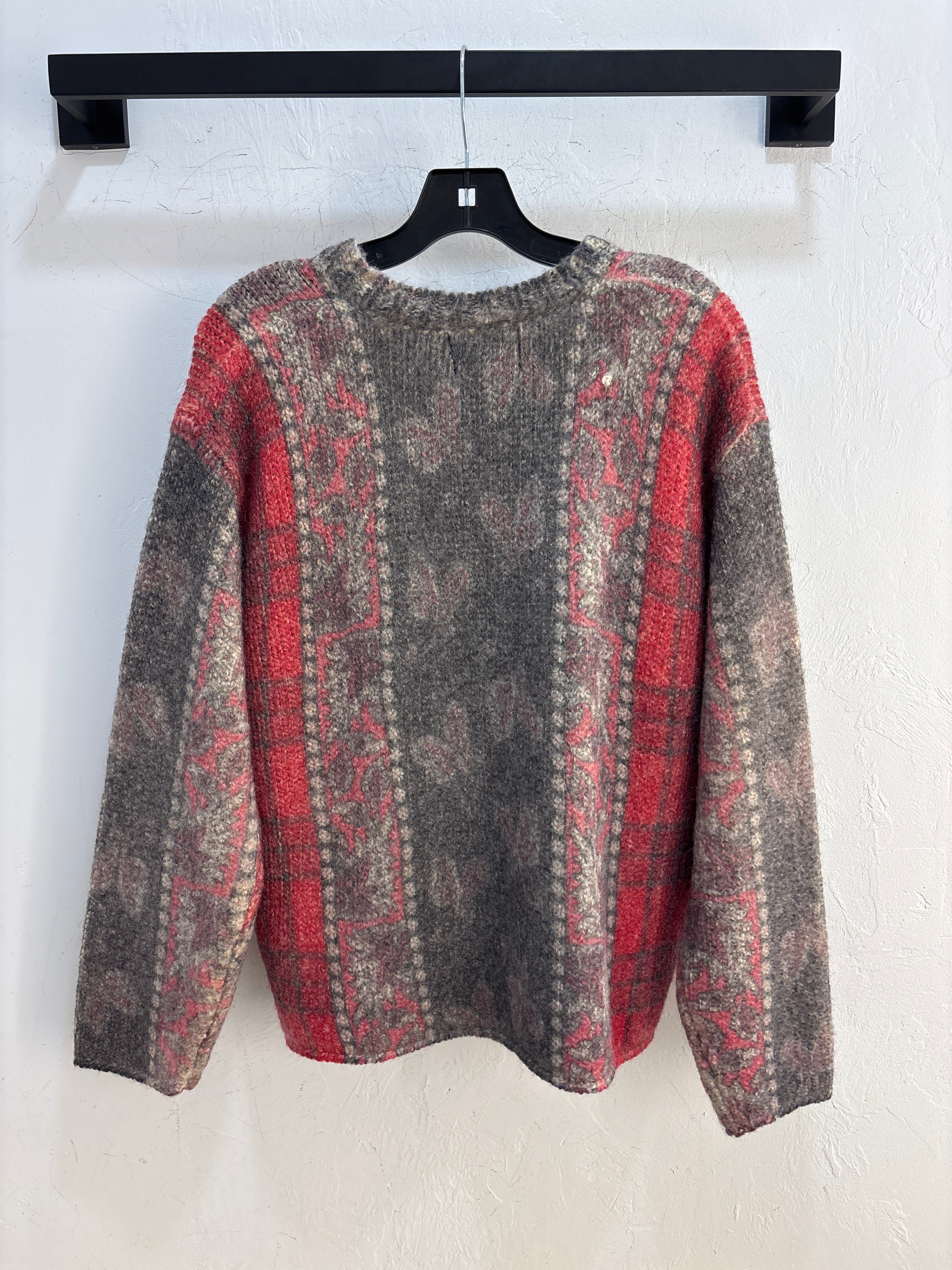 NEW Stussy Wool/Alpaca V-Neck Sweater - S