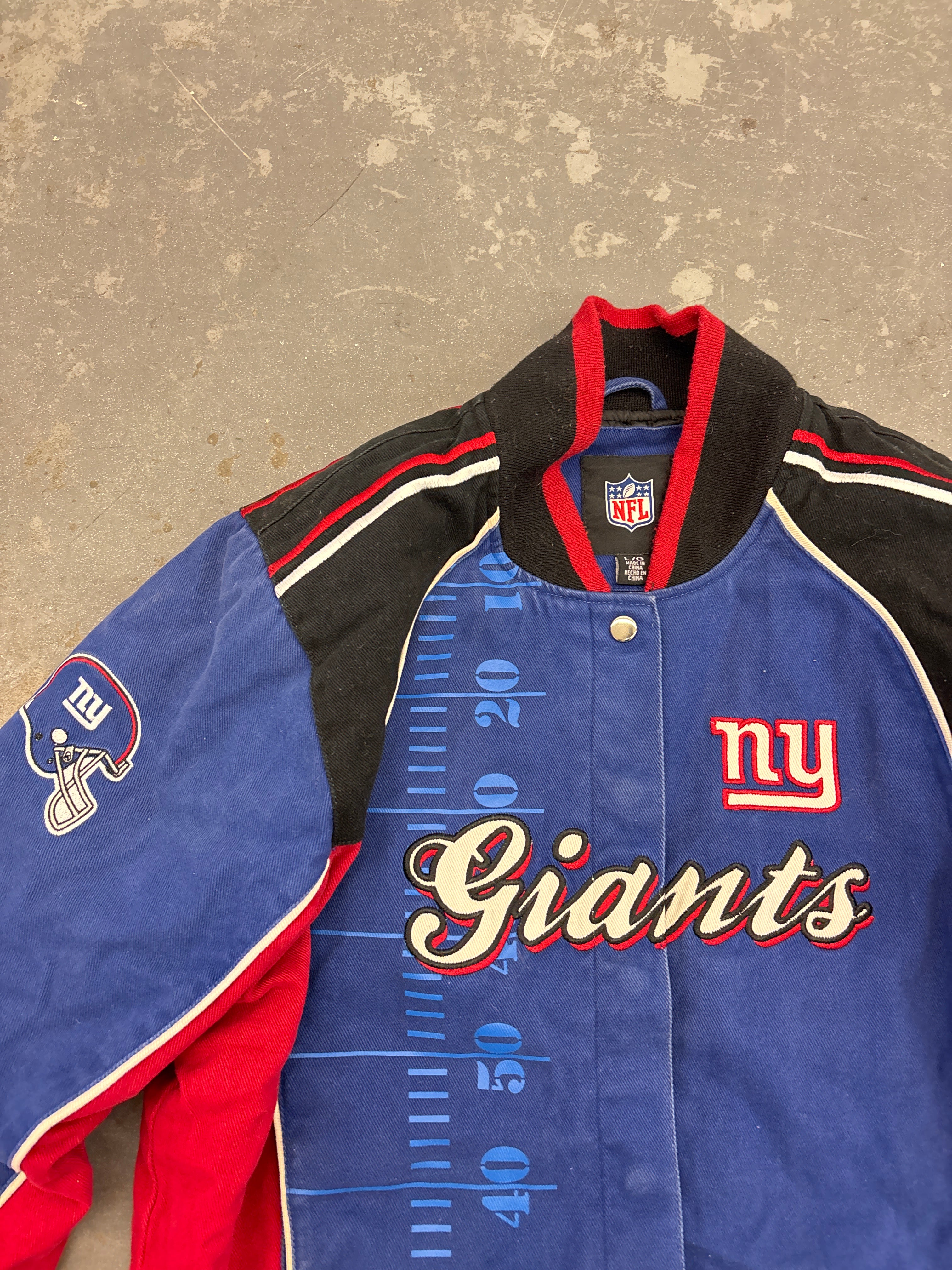 Y2K NY Giants Varsity jacket - Sz L(W)