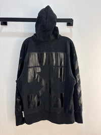 OffWhite x Champion Black Hoodie - Size L
