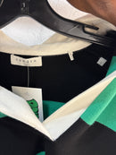 Sandro Green Stripe Rugby - Size L(W)