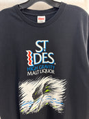 Supreme St ides Black Tshirt - Size L