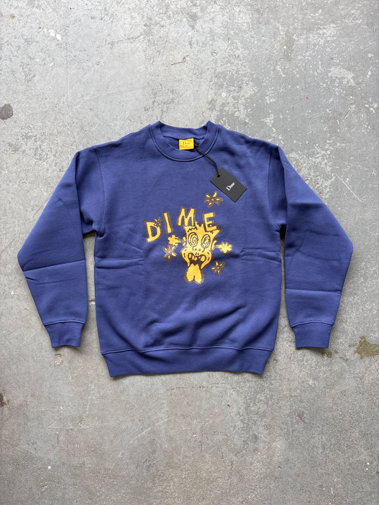 Dime MTL ISO Navy Crewneck - Sz XS