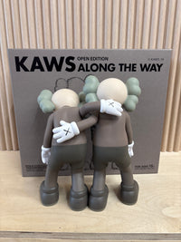 KAWS Along the way Brown