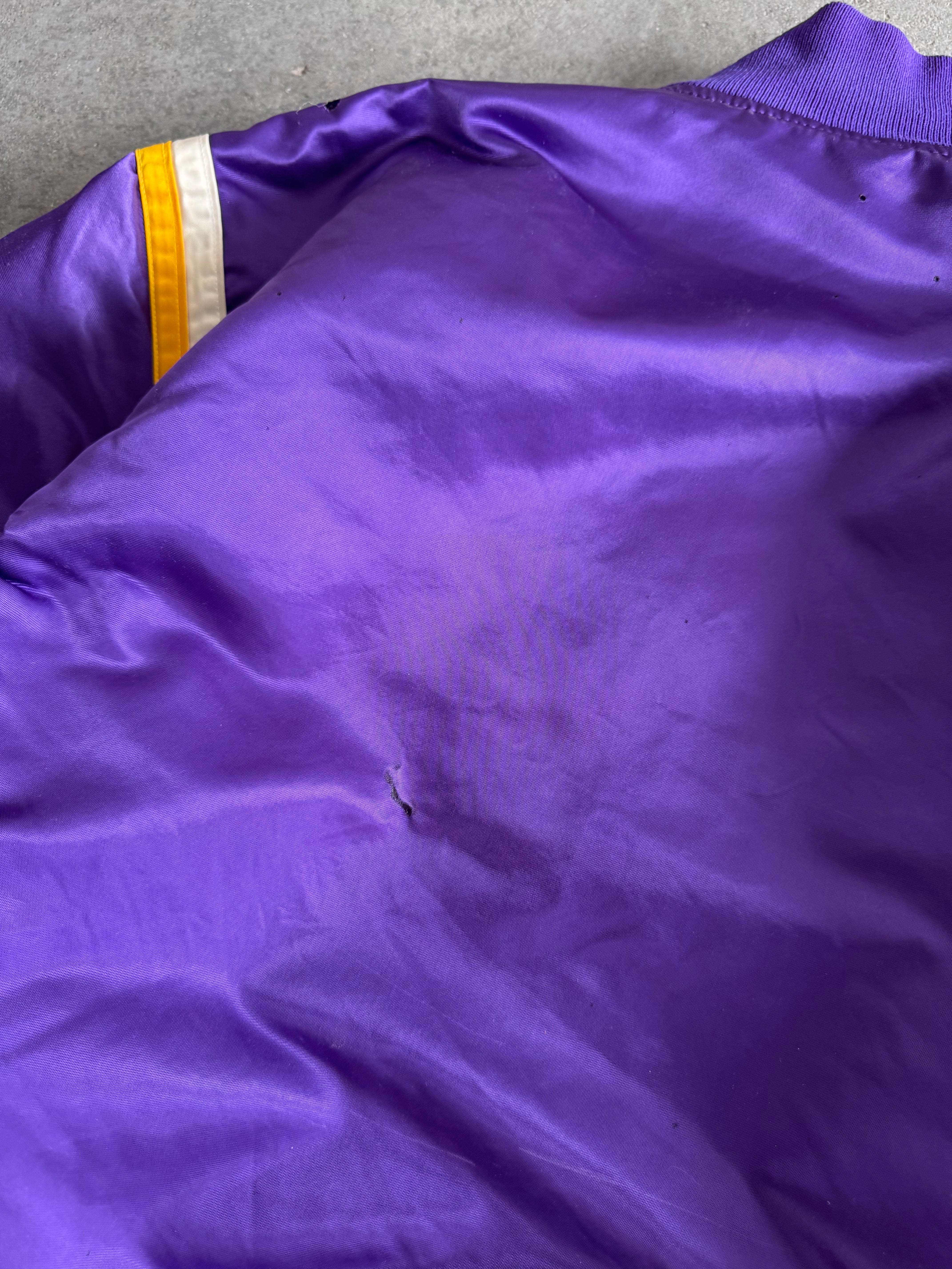 90' Starter Lakers Bomber Jacket - Sz L