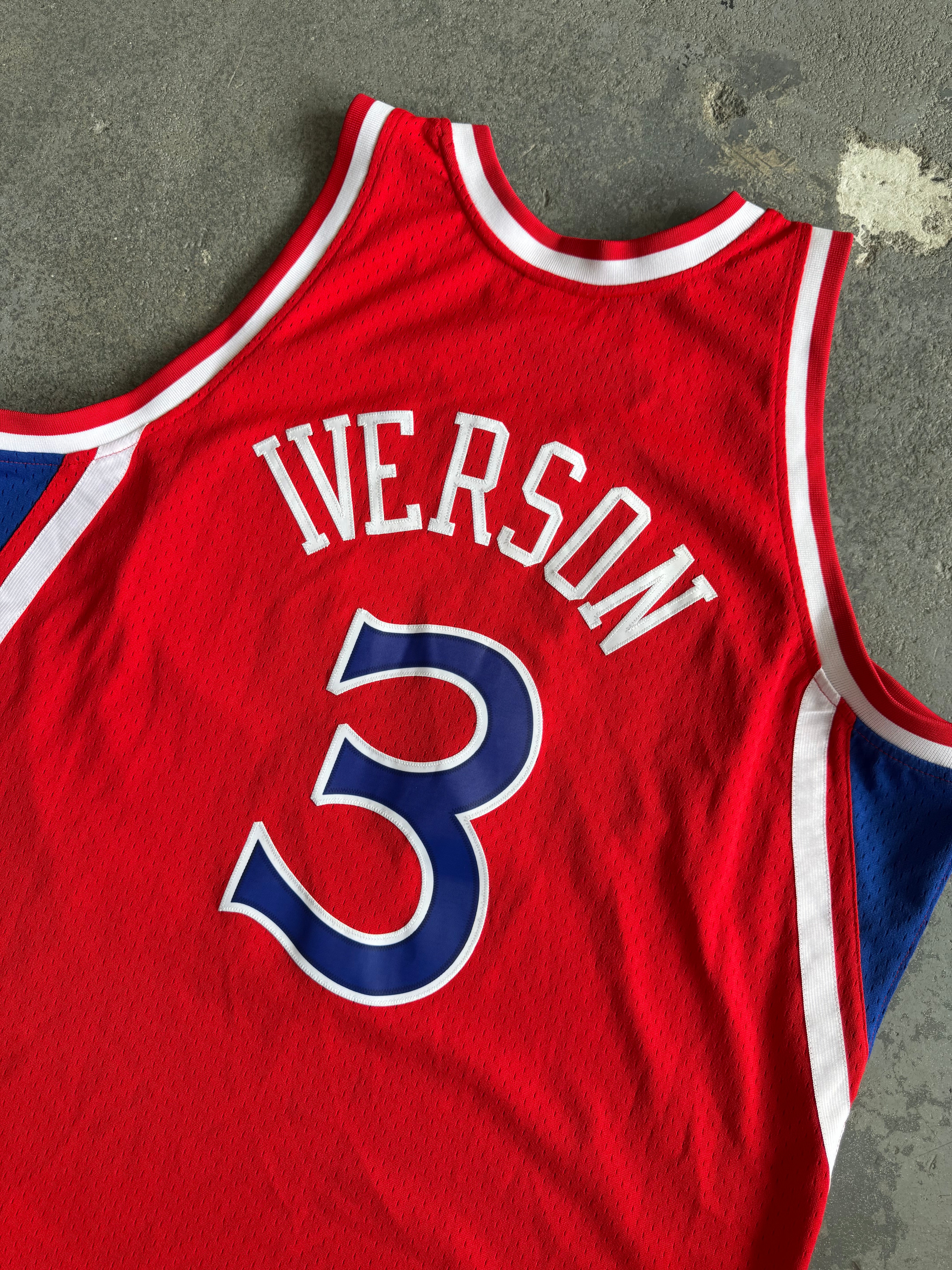 Sixers Iverson - Sz XXL