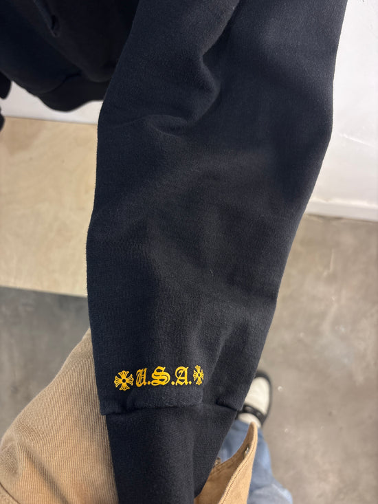 Chrome Hearts Yellow Online Exclusive Hoodie - Size XL