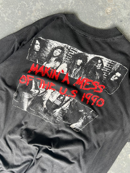 90' Skid Row "Making a mess of the U.S." tee - Sz XL