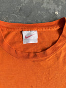 Nike orange logo tee - Sz L