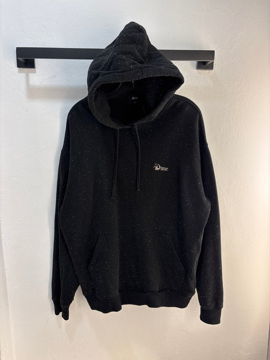 Dime Black/White Dot Hoodie - Size L
