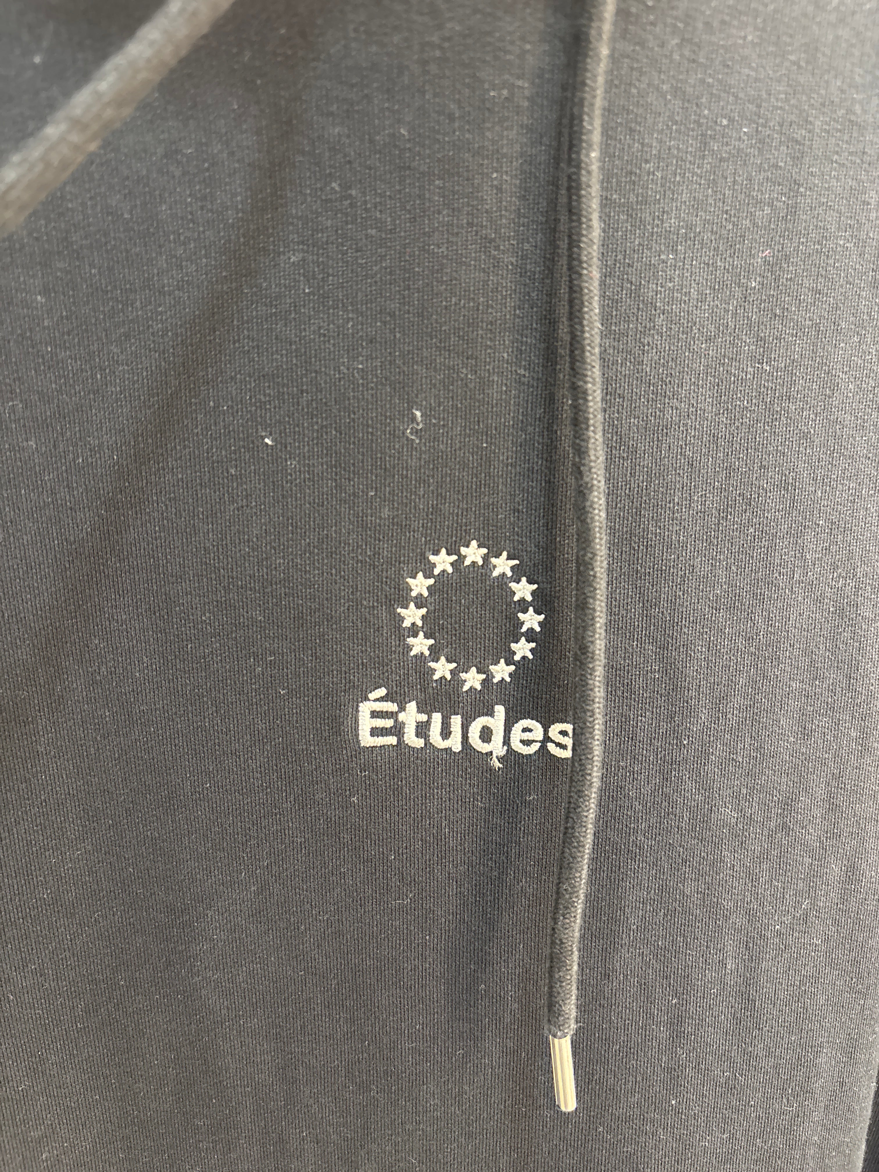 Etudes Paris Black Star Hoodie - Size XXL