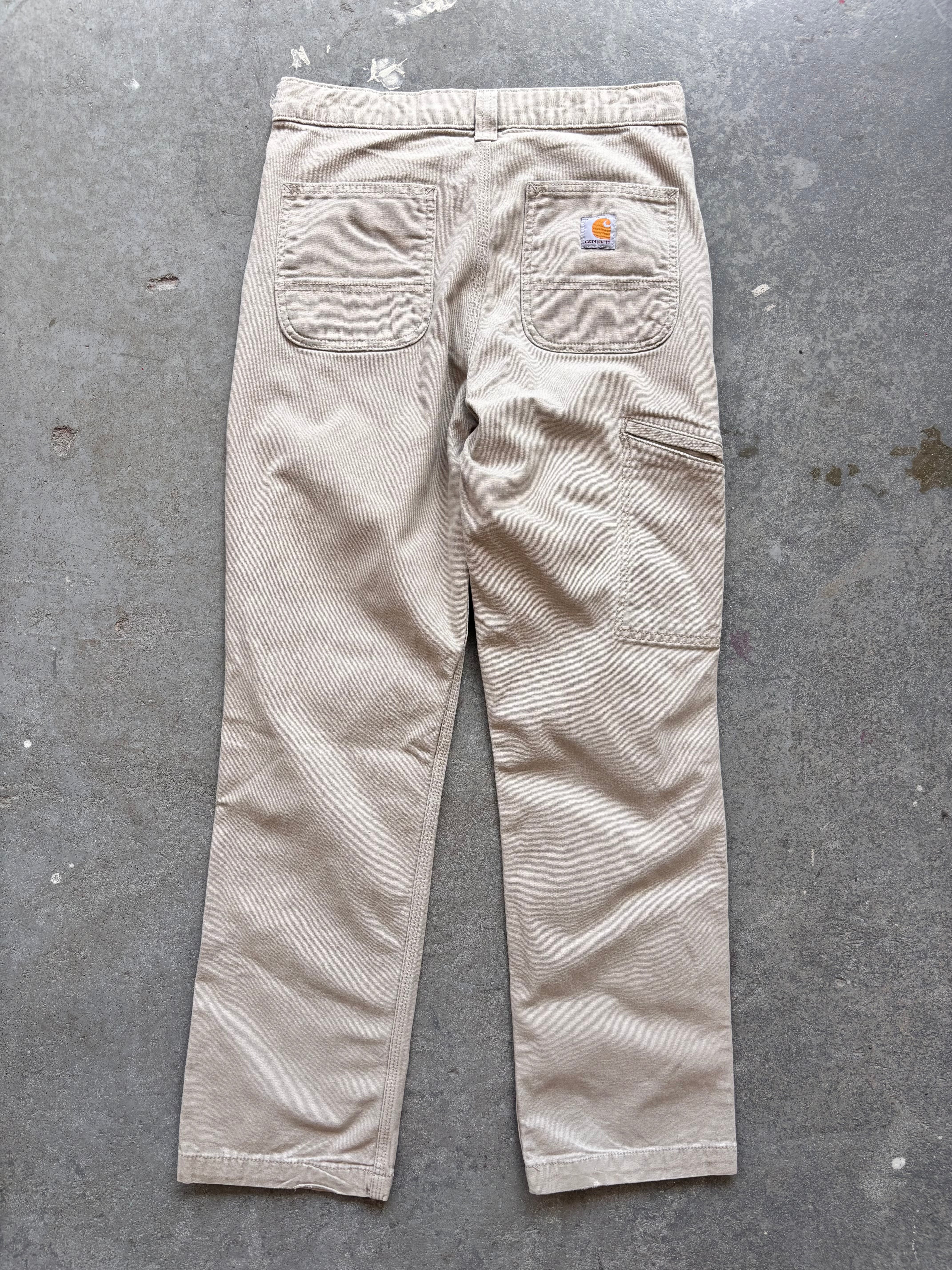 Carhartt Beige Carpenter - Sz 29x32