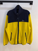 Polaire DIME jaune métallisé/marine - Taille L