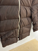 Doudoune marron années 80 - Taille L