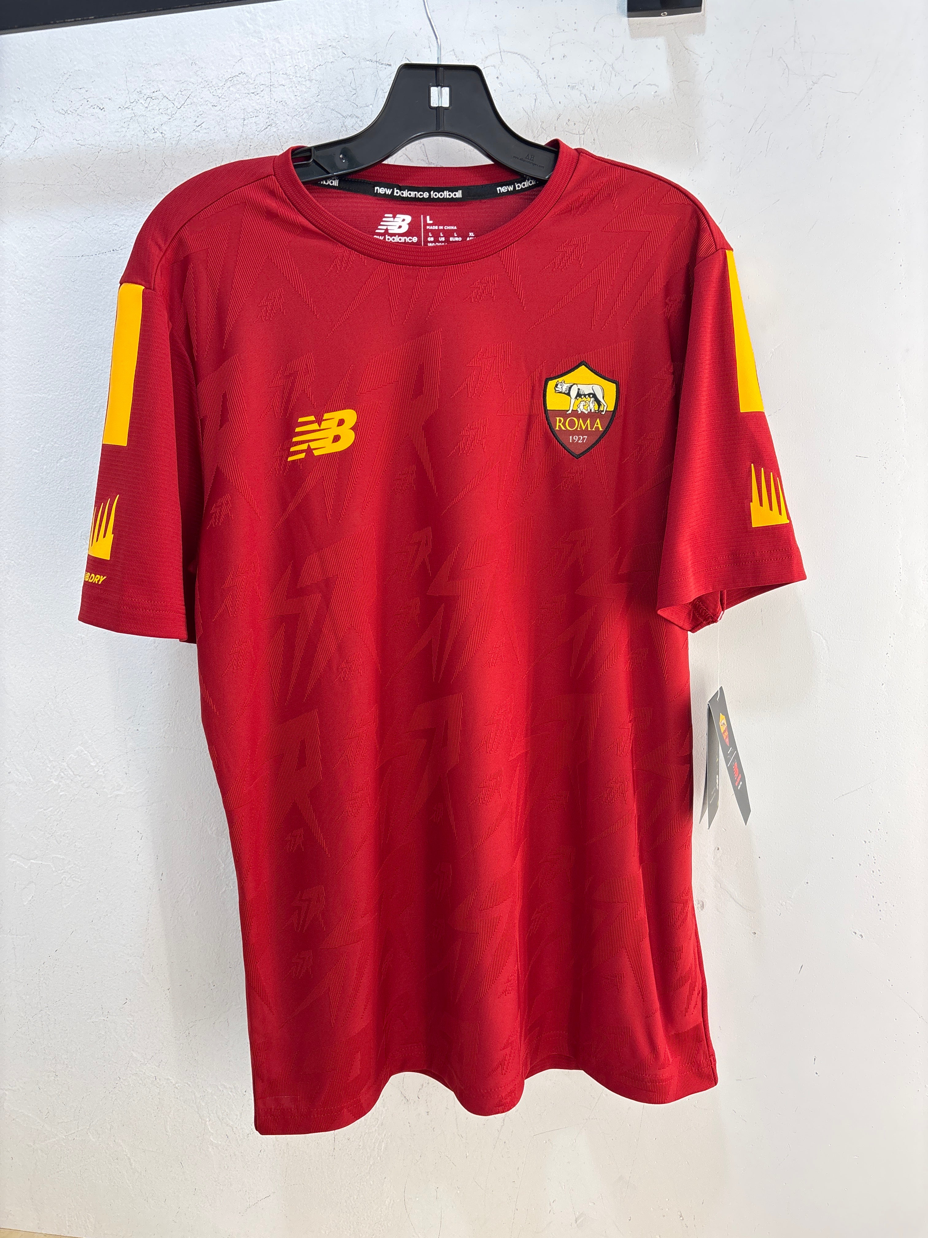 NEW 2022 As Roma Home Pre Match Kit - Size L