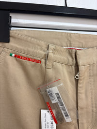 NOUVEAU Pantalon chino Prada Linea Rossa Tan - Taille 33